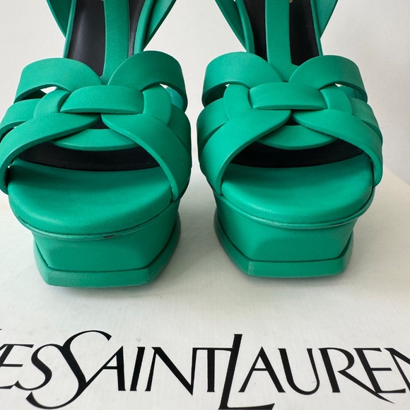 Yves Saint Laurent Platform Sandals - Picture 6 of 6